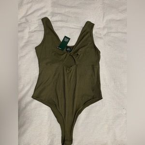 Wild Fable Green Bodysuit